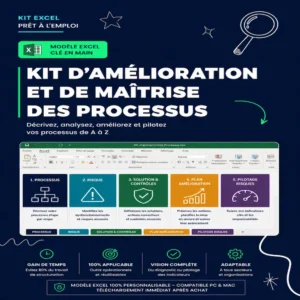 Kit amélioration des processus Excel Improve Control